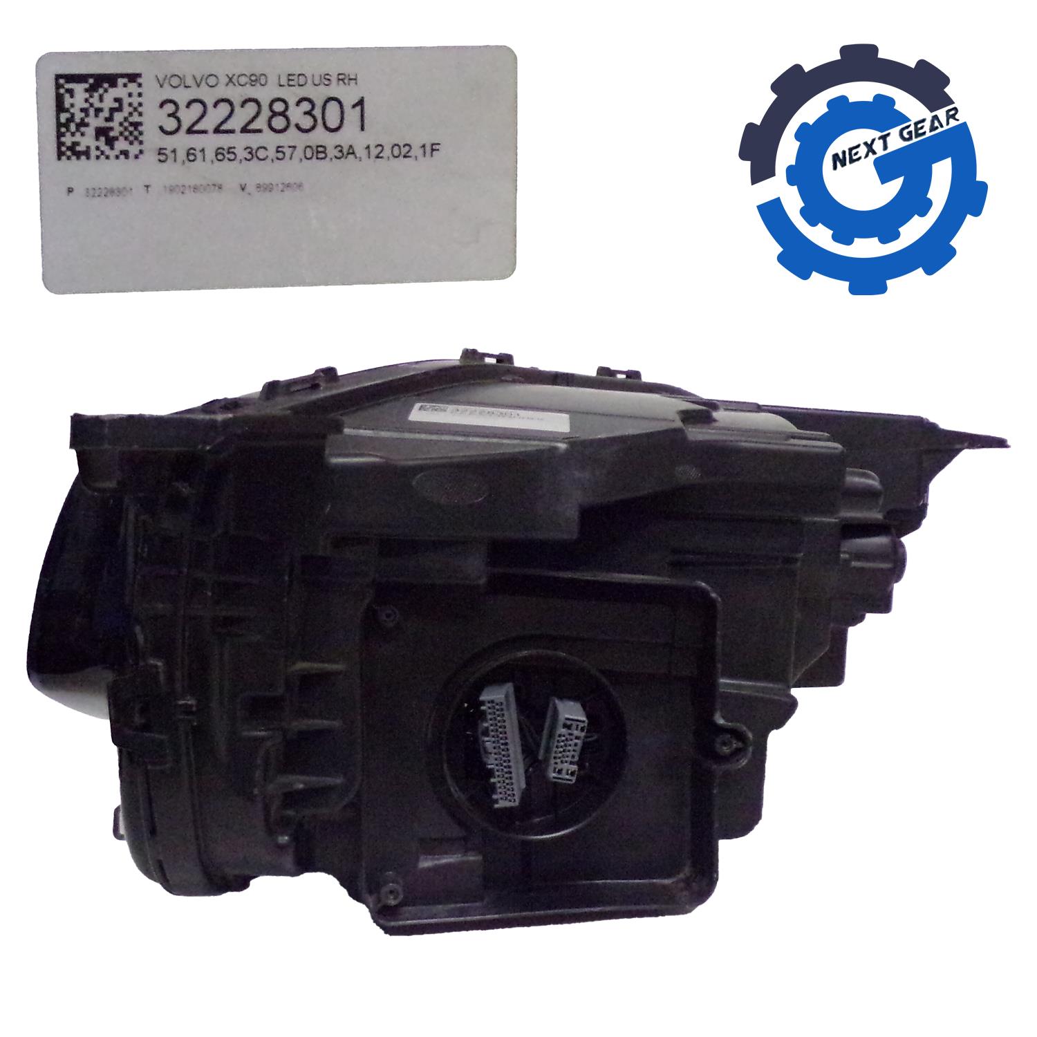 OEM Volvo Right Passenger LED Headlight Assembly for 2016