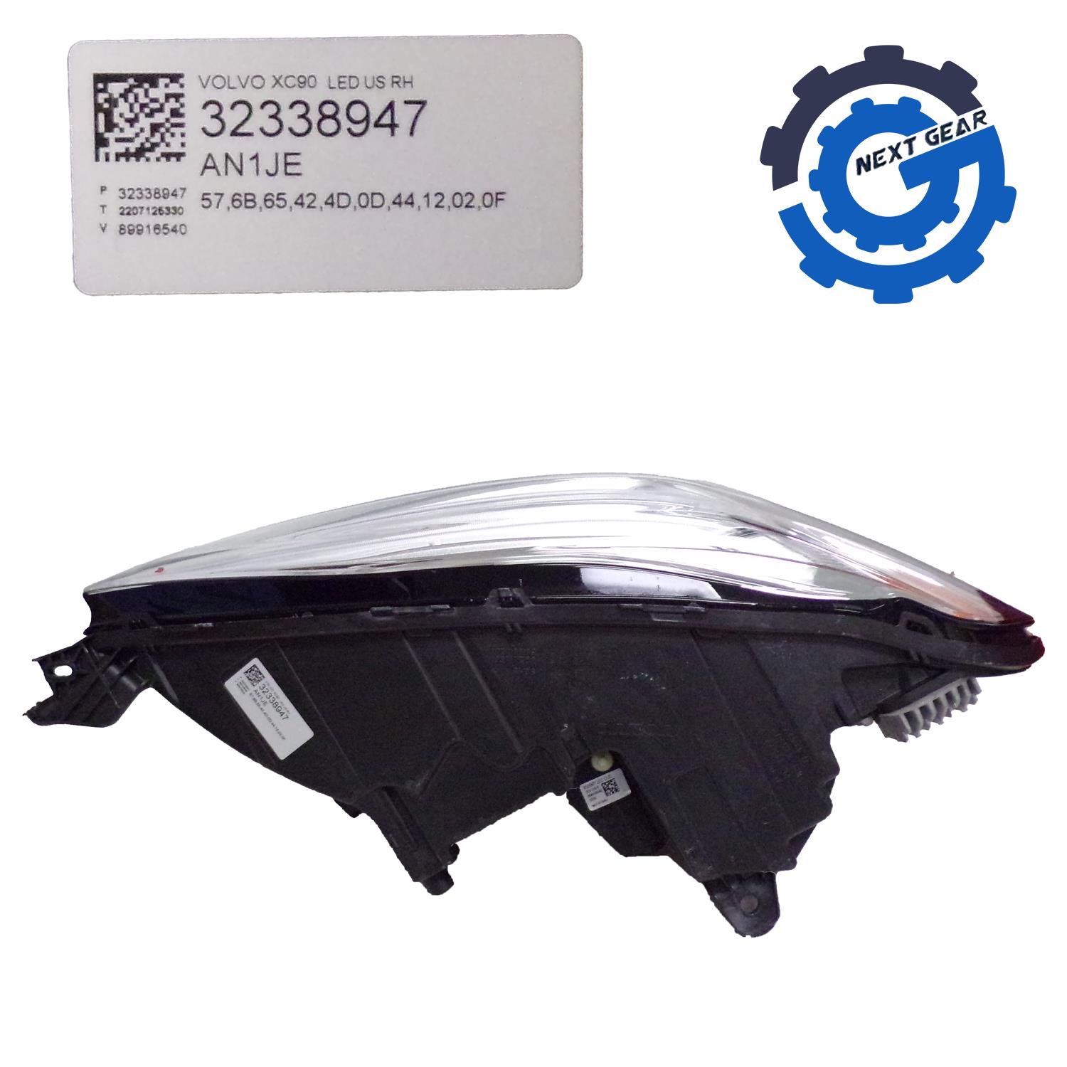 OEM Volvo Right Passenger Headlight Assembly for 2016-2023