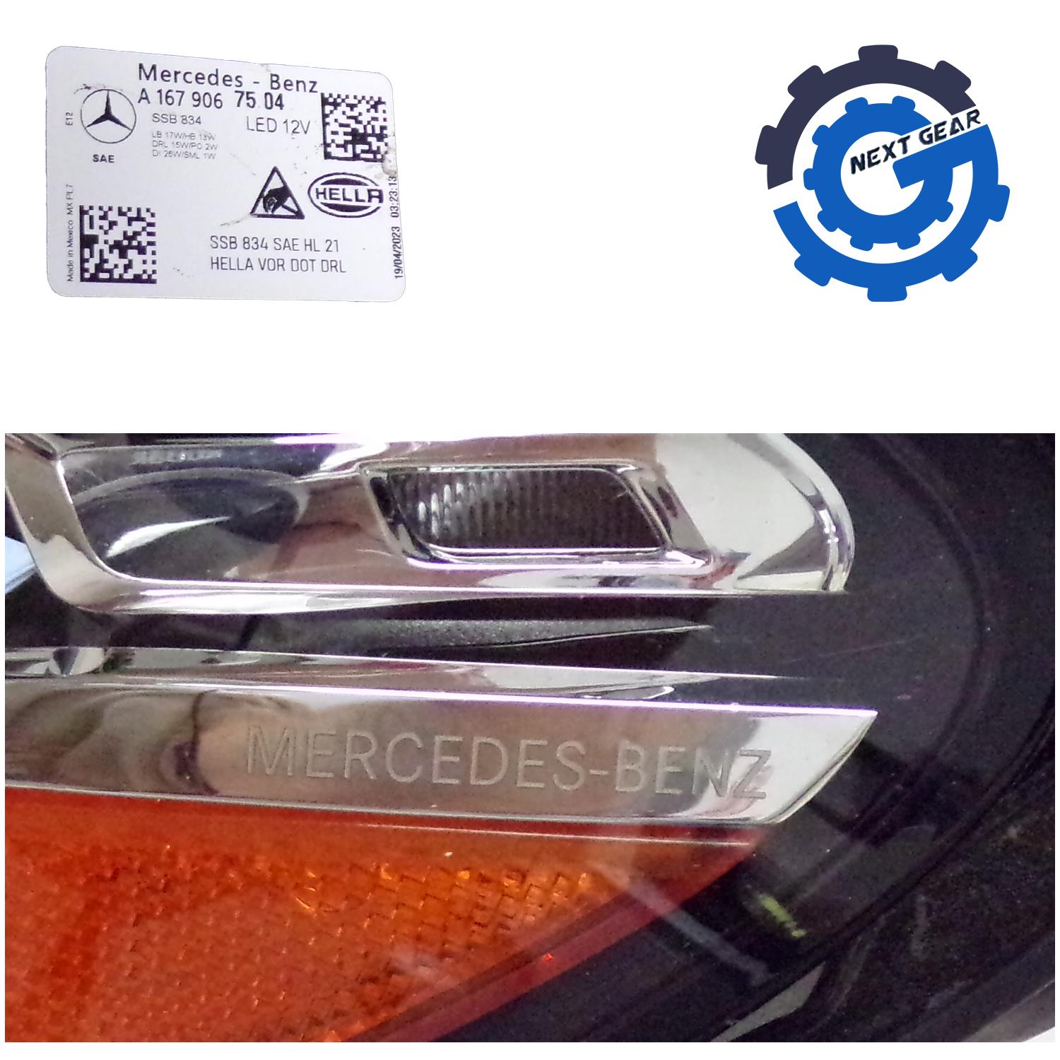 OEM Mercedes Left Driver LED Headlight Assembly 2024 Mercedes GLE