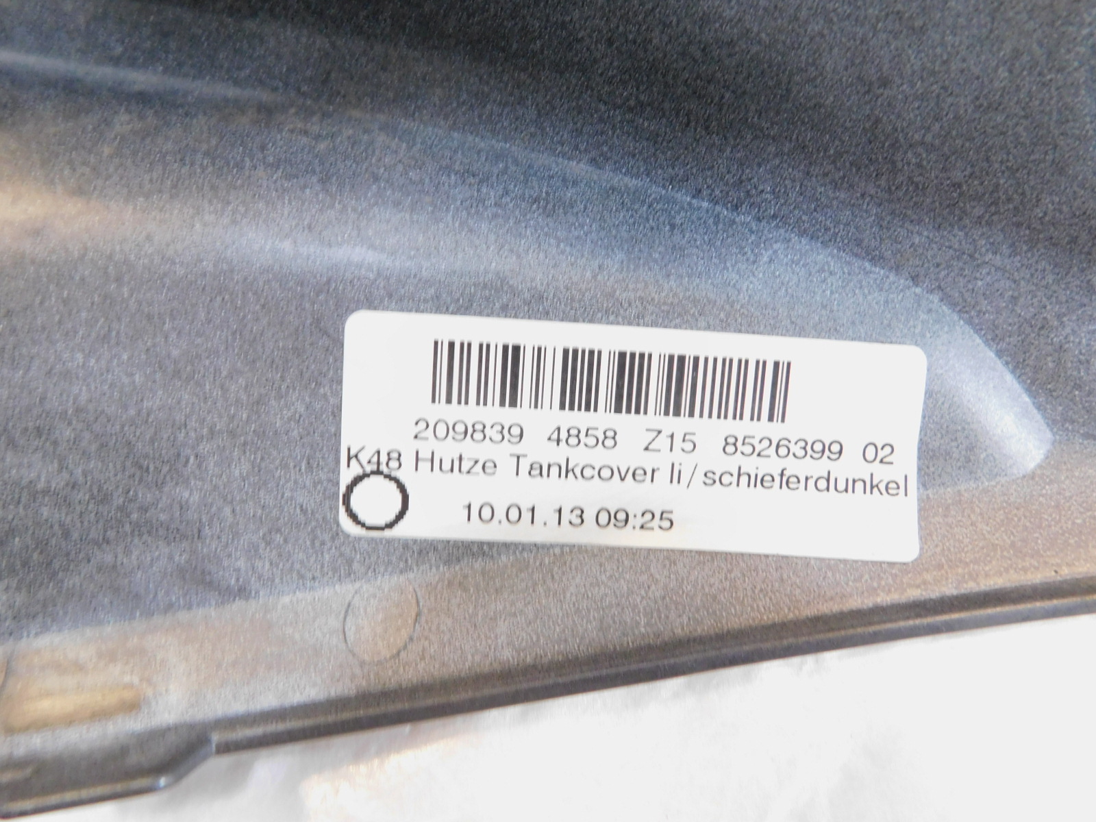 2011-2023 BMW K1600GT K1600GTL K1600B Dark Slate Left Upper