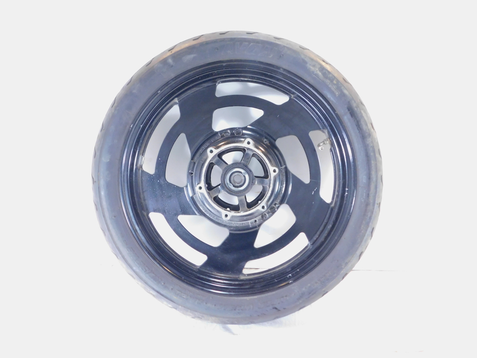 つー 1996 1997 1998 Yamaha V-Max 1200 VMX12 OEM Black Cast Front Wheel