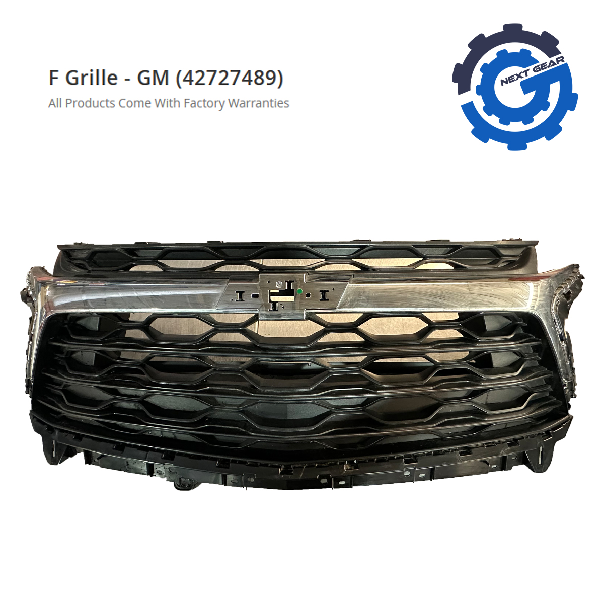 New OEM GM Grille Grill Black Bumper For 2023-2024 Chevrolet