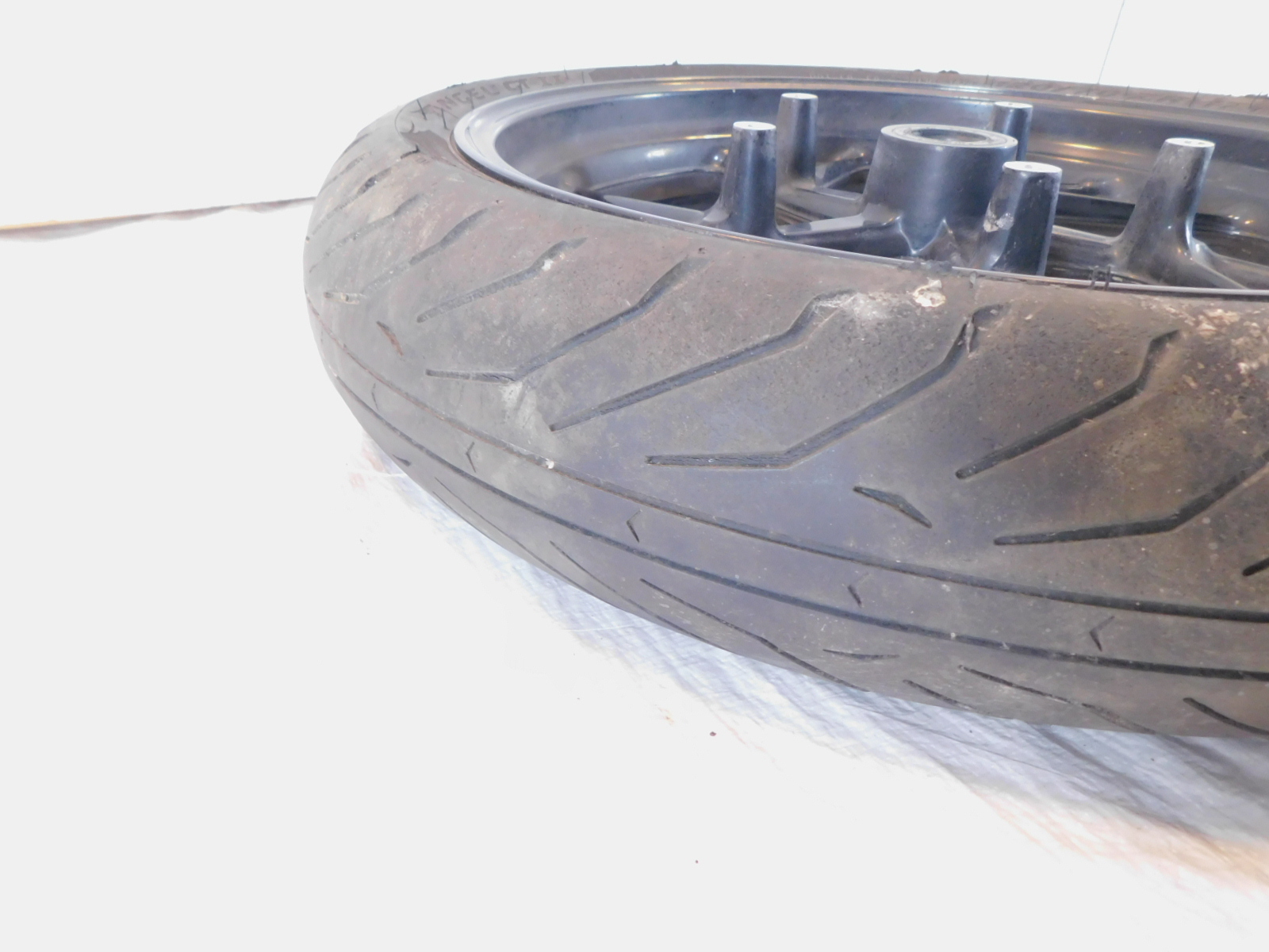 2009-2014 BMW F800R F800 R R1200R Cast Black Front Wheel Rim - 3.5