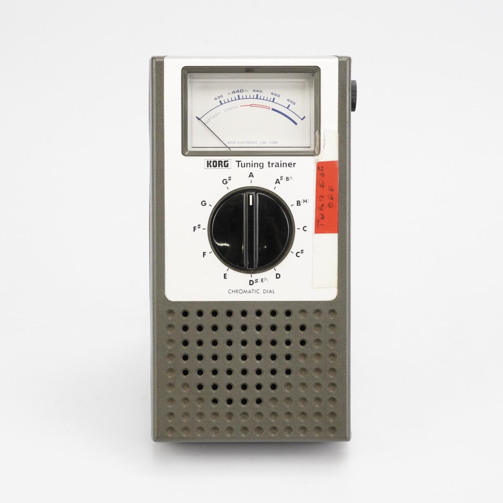 Vintage Korg WT-10 Chromatic Tuning Trainer Tuner Dennis Budimir