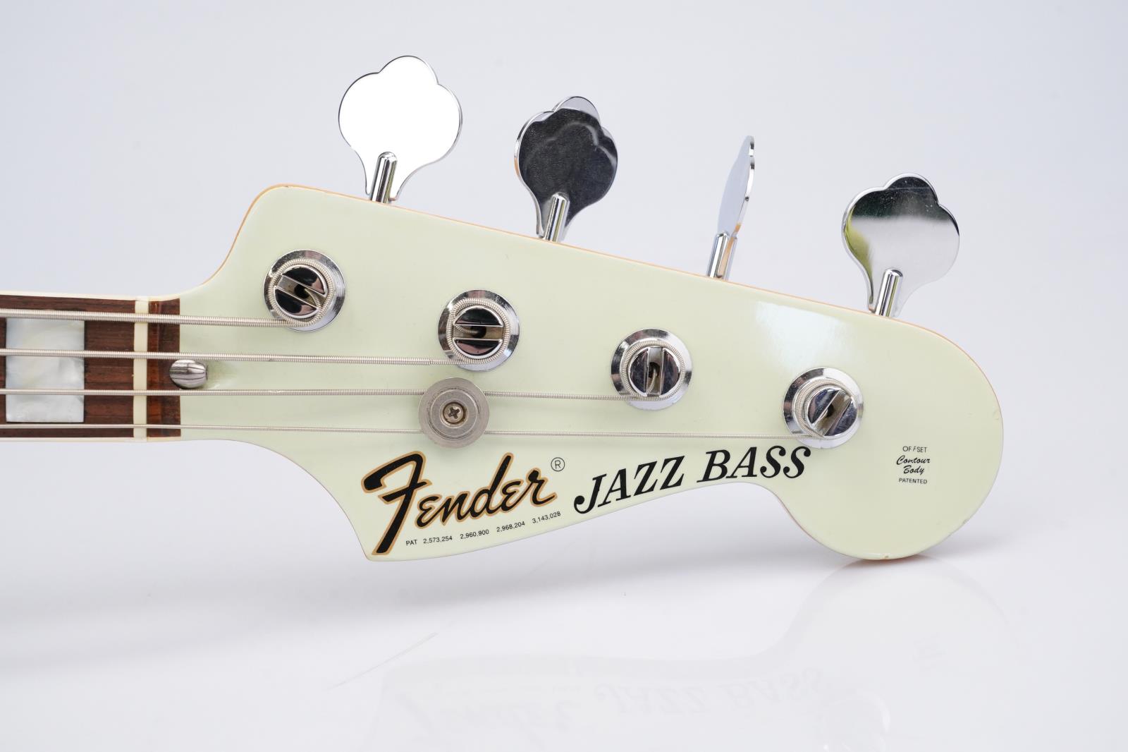 ベース You Yamane 2001 Fender American Vintage '75 Jazz Bass Sonic Blue Yamano