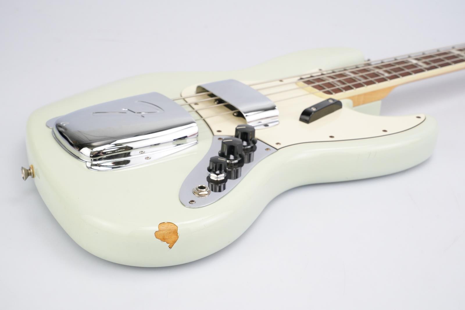 2001 Fender American Vintage '75 Jazz Bass Sonic Blue Yamano