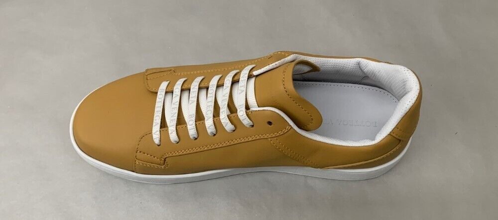 Bottega Veneta Men's Butterscotch Leather Lace-Up Sneaker EU