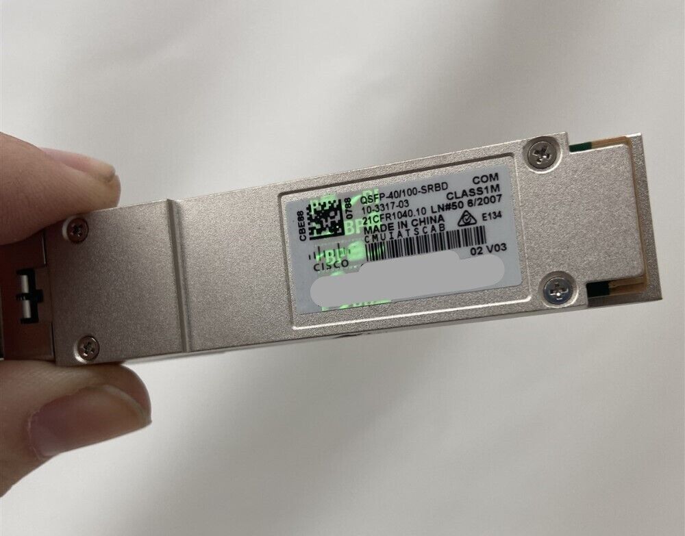 Cisco QSFP-40/100-SRBD 10-3317-03 SR-BiDi QSFP Transceiver