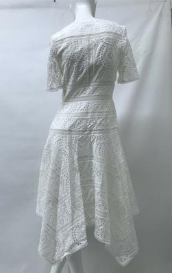 Zimmermann Ivory Meridian Embroidered Dress Size 0 & 2 / US Size 4 & 8 2325DMRD