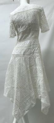 Zimmermann Ivory Meridian Embroidered Dress Size 0 & 2 / US Size 4 & 8 2325DMRD