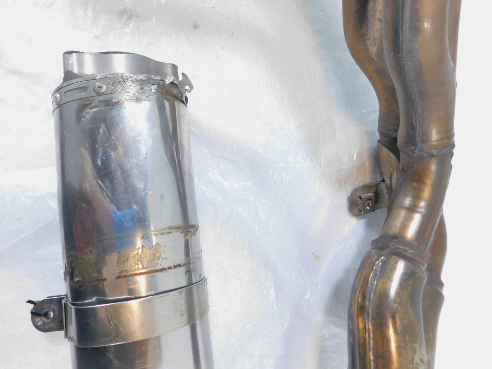 1994-1996 Suzuki RF600R RF600 Exhaust Header Pipe w/ Yoshimura