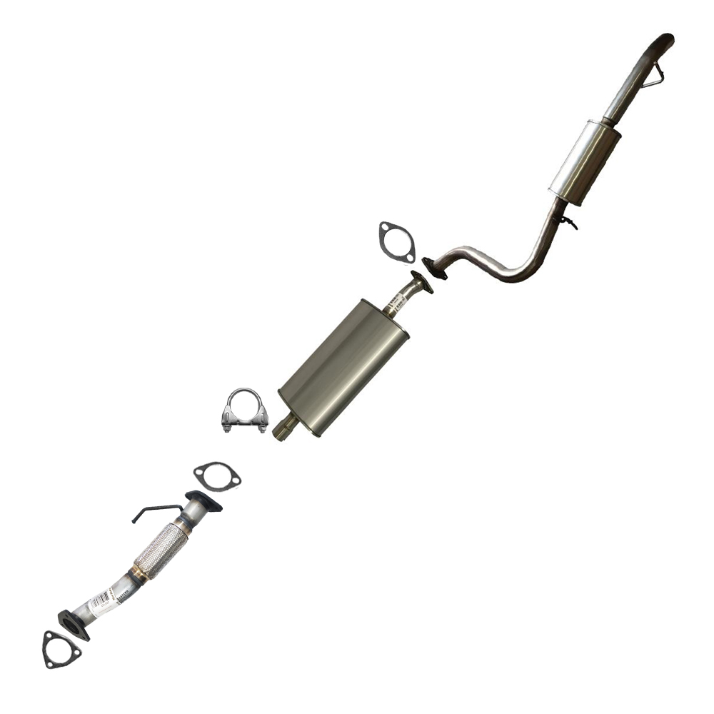 Front Pipe Resonator Muffler System fits: 05-08 Mazda Tribute Ford