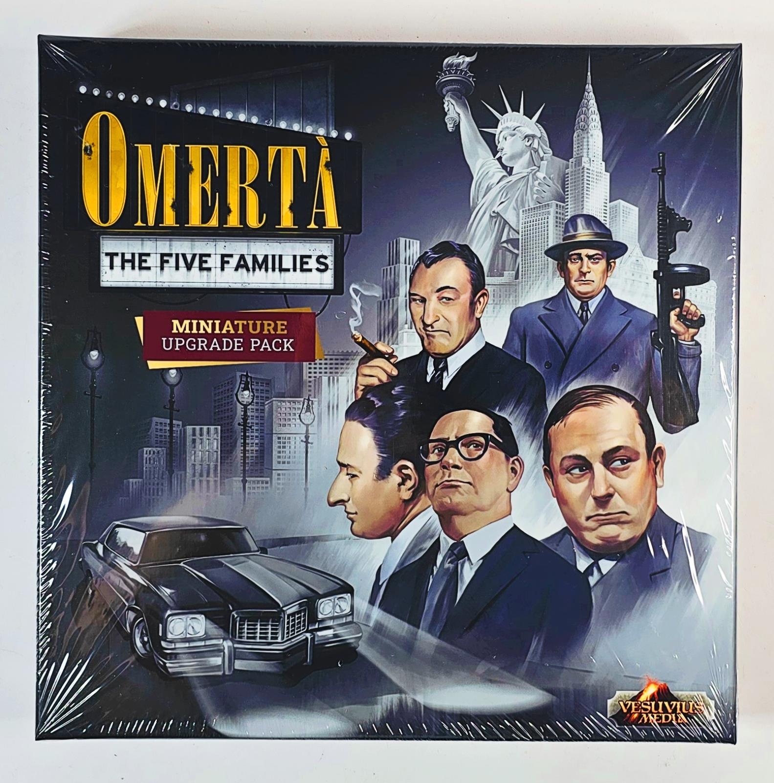 Vesuvius Media Omerta The Five Families Deluxe Kickstarter Edition - SEALED - Bild 4 von 8