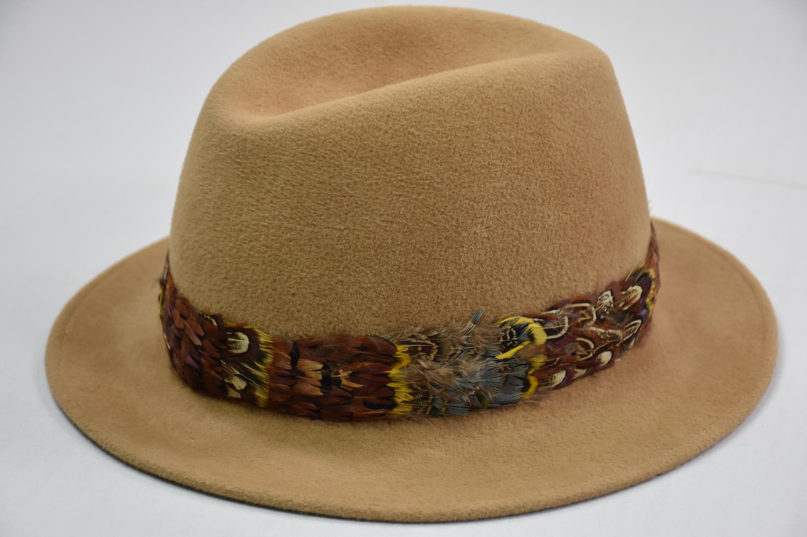 Makins New York Men's Felt Fedora Hat NEW Sz Vintage 22
