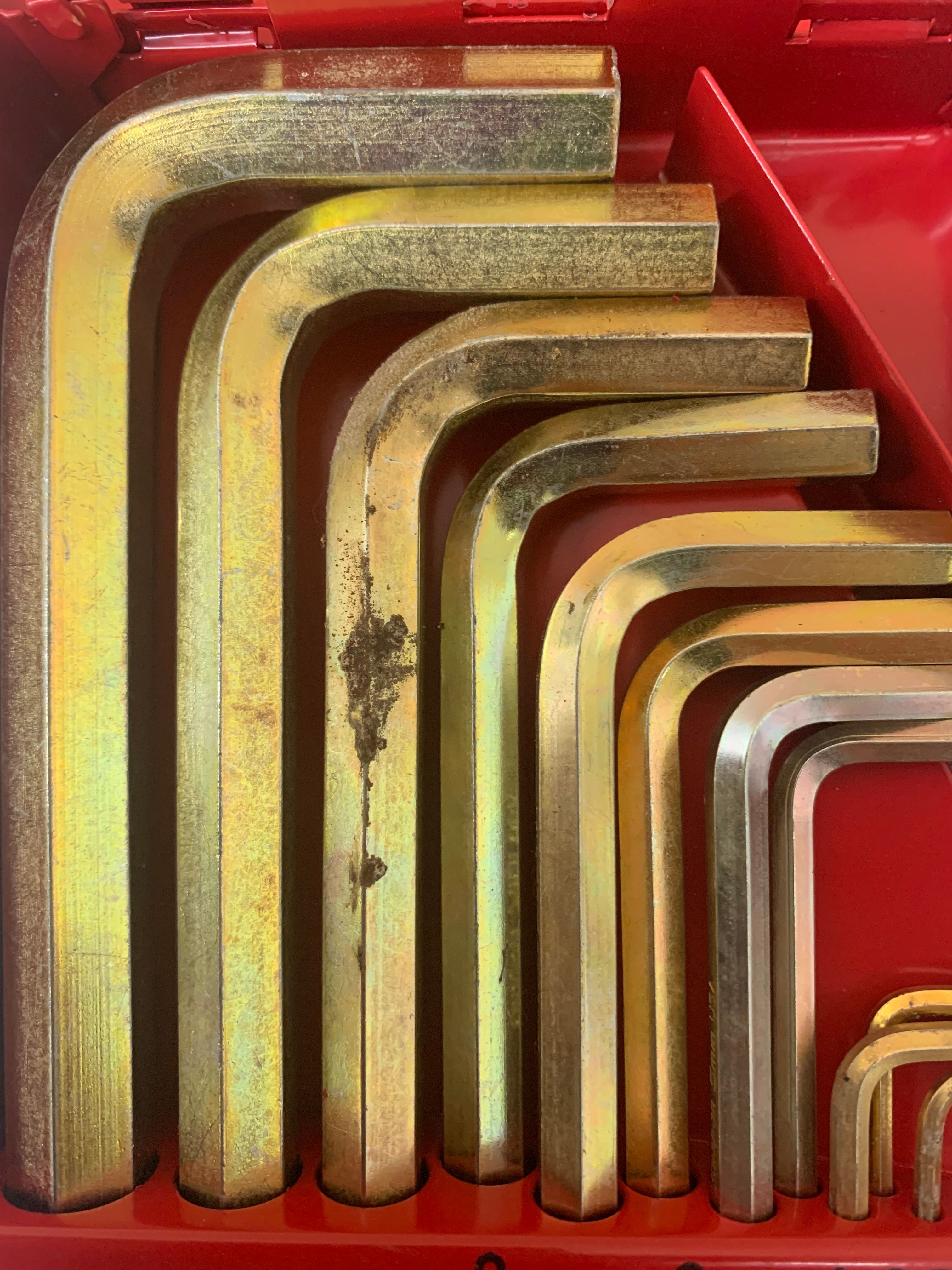 Snap On 11pc Metric L-Shaped Hex Key Set 2mm-12mm (AWM110DHK) | eBay