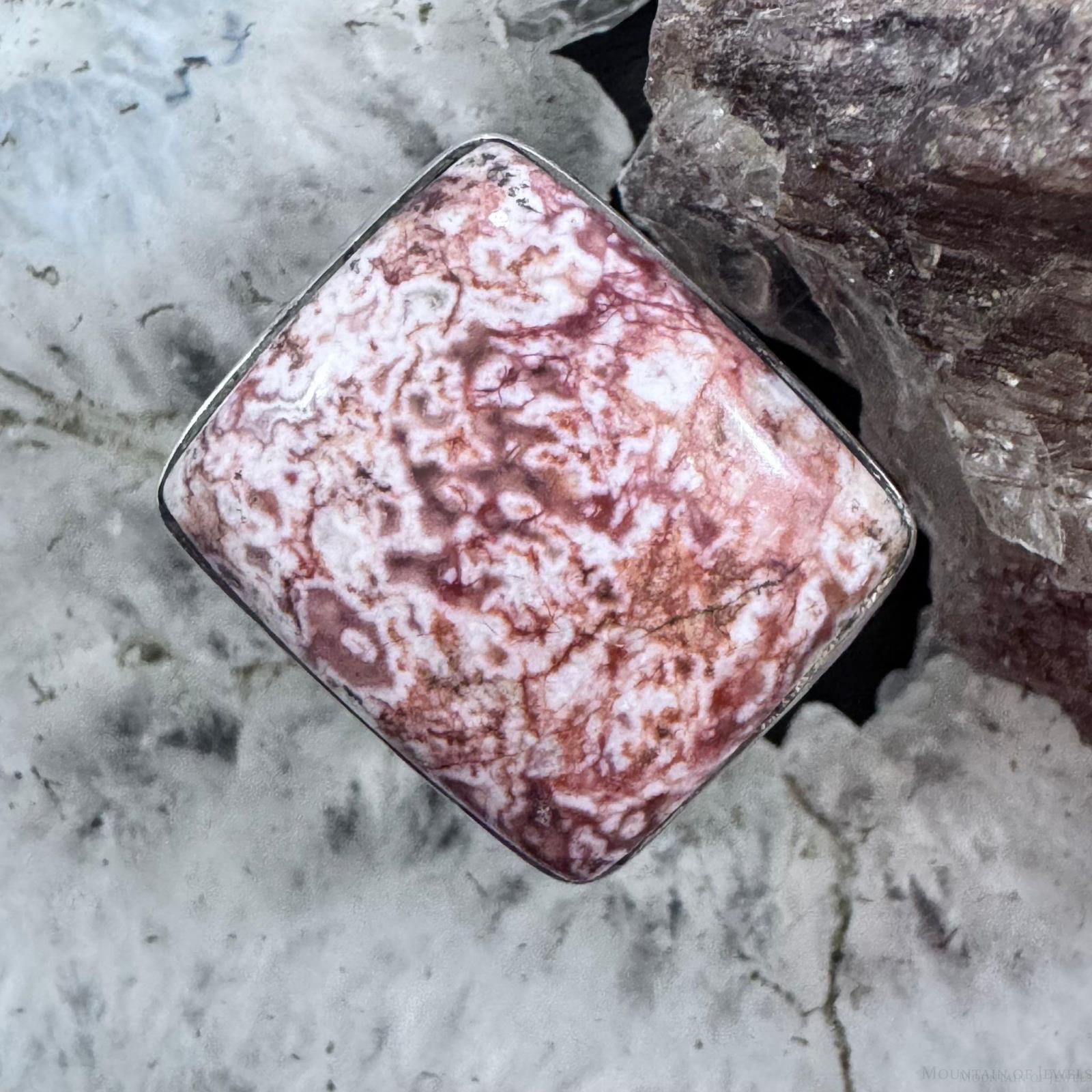 Franck Chavez Native American Sterling Rosita Amber Bar Ring Size 7.25 For  Women | eBay