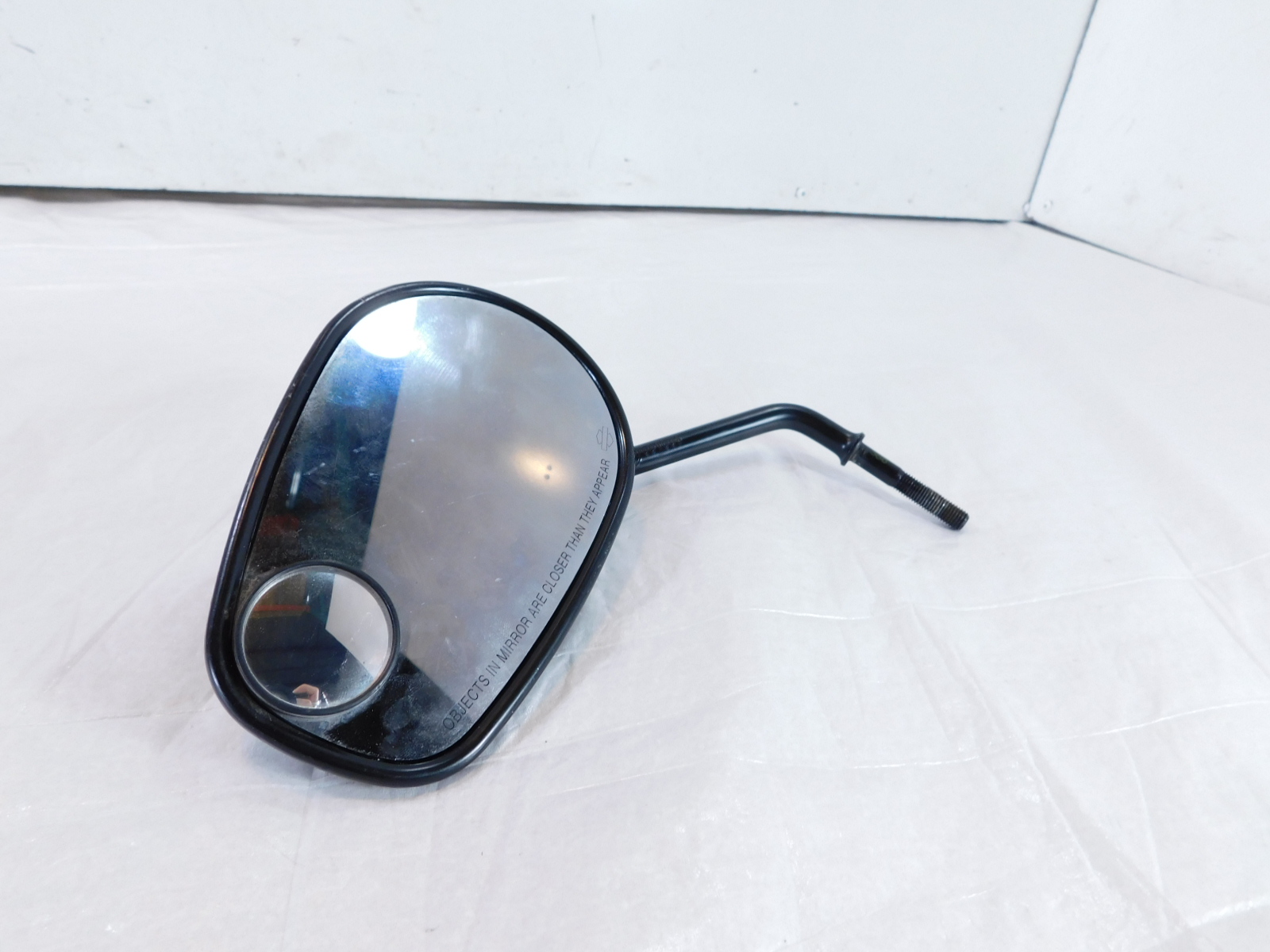 Harley Davidson Dyna Sportster Softail & FXR Left Black Rear View