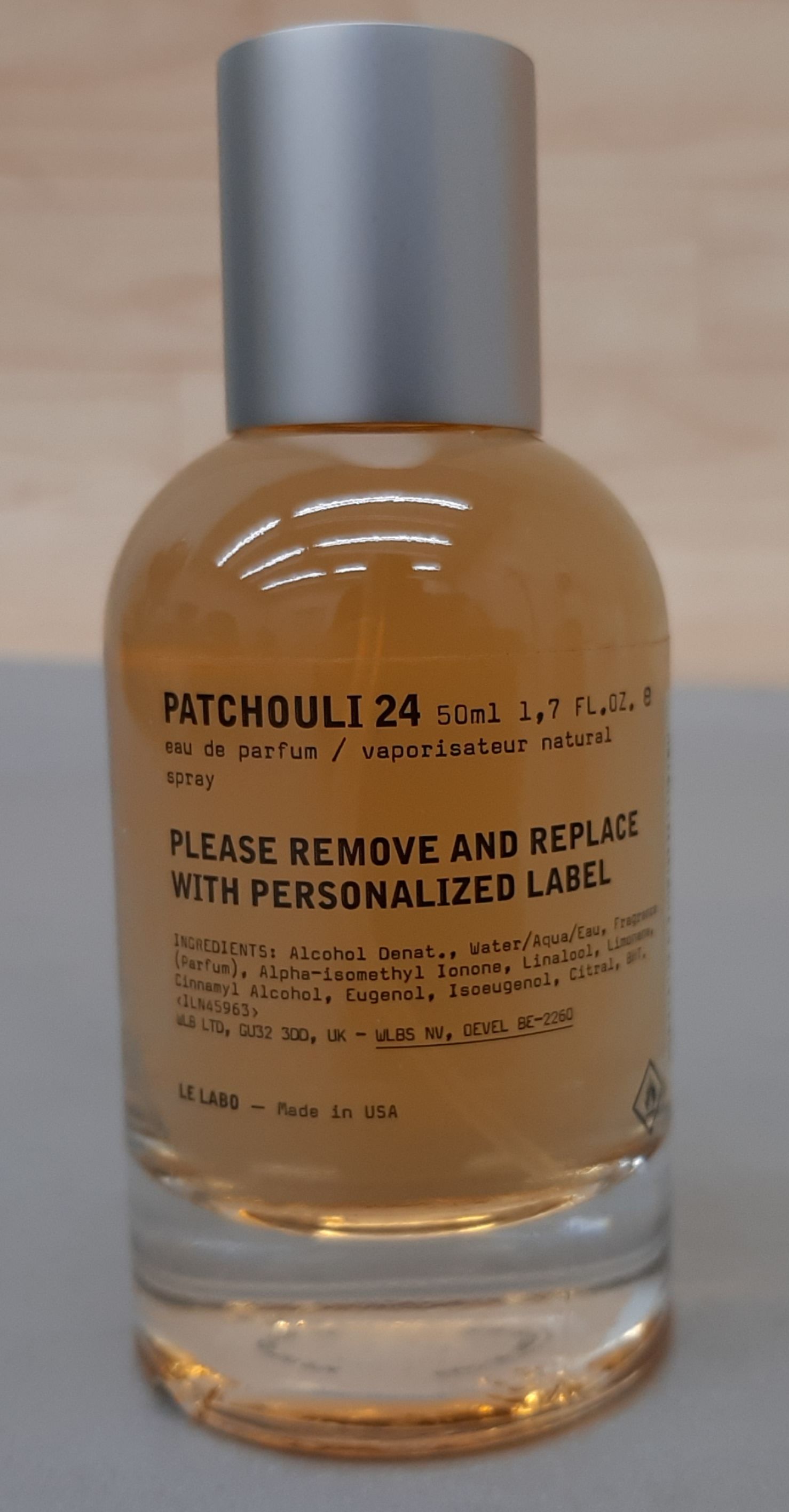 Le Labo PATCHOULI 24 Eau De Parfum 50 ml / 1.7 fl oz J1KW010001 | eBay
