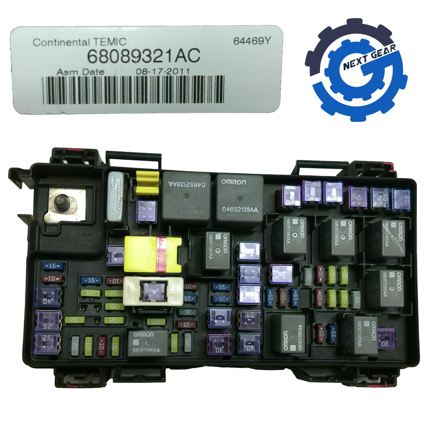 OEM Mopar TIPM Fuse Box for 2012 Jeep Grand Cherokee Dodge Durango