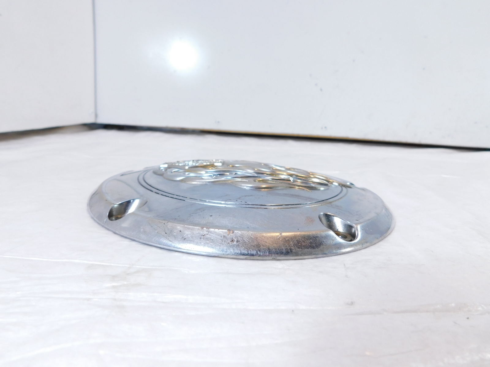 Harley Davidson Twin Cam Dyna Softail Left Engine Flames Derby