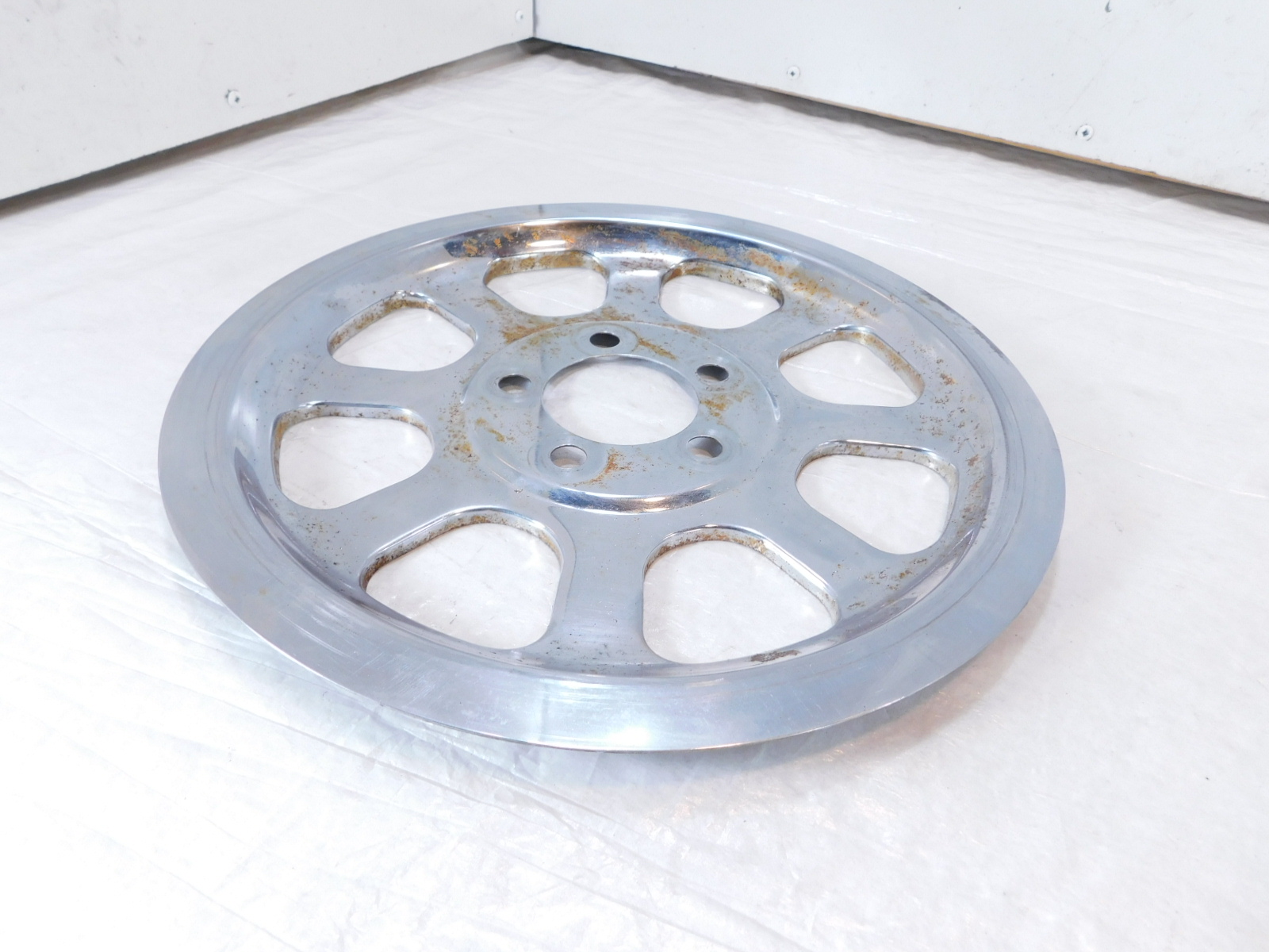 tnk Harley Davidson Softail Heritage Fat Boy Chrome Rear Wheel