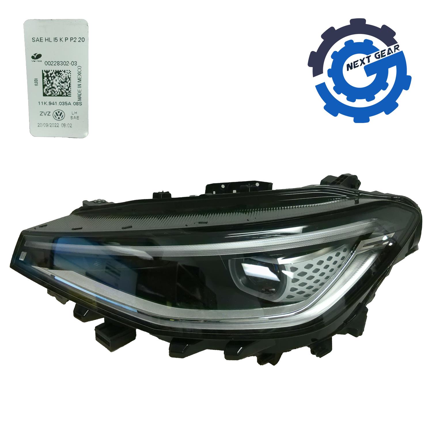 VW フォルクスワーゲン ID.4 ID.5 左側 ライト 11C941035K OEM Volkswagen Left Projector Headlight Assembly for 2021-2023 ID4