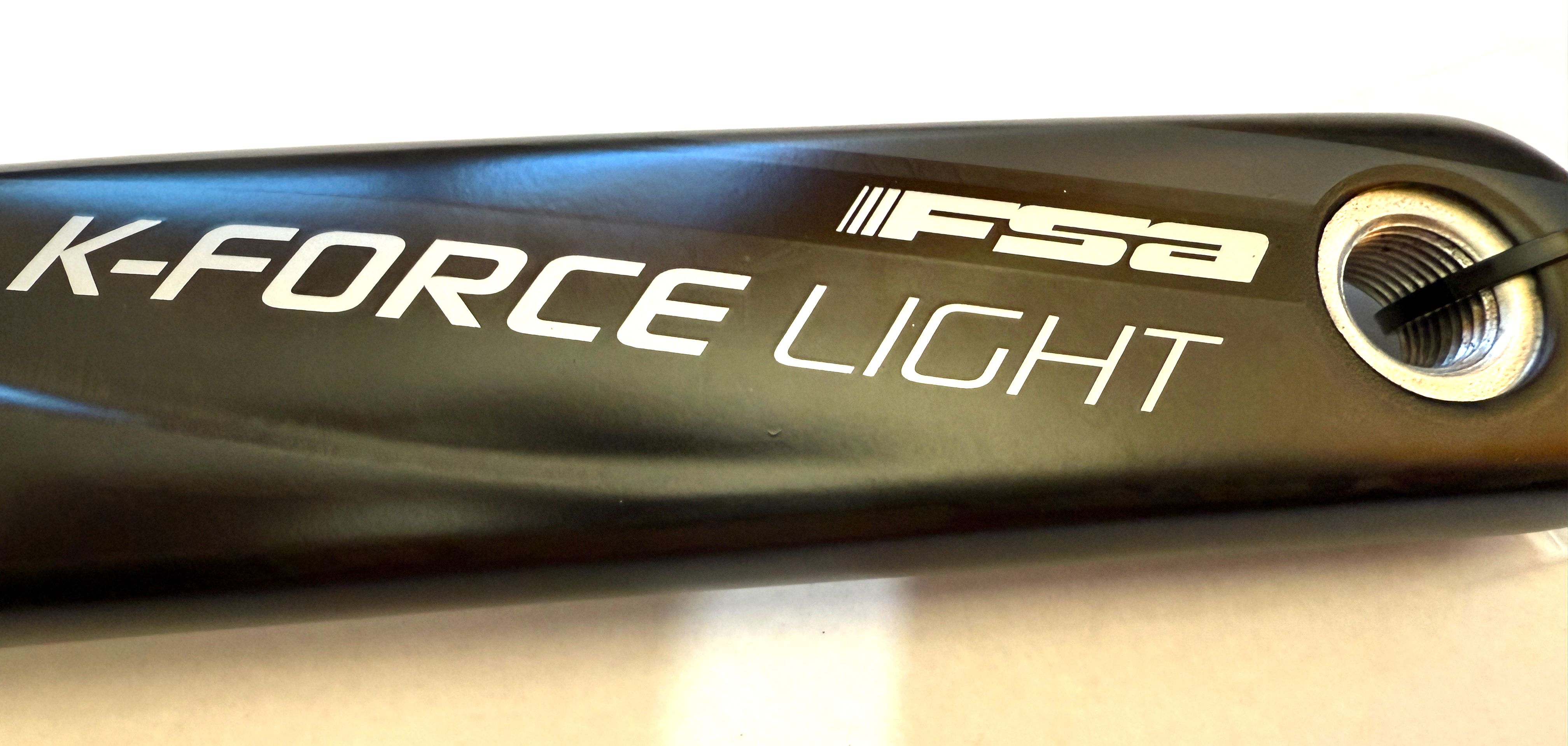 FSA K-Force Light Left 172.5mm 386EVO Carbon Crankarm Crank