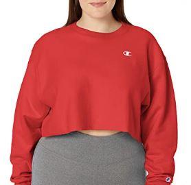 Sudadera corta para mujer Champion Life tejido inverso corte manga larga - Imagen 27 de 35