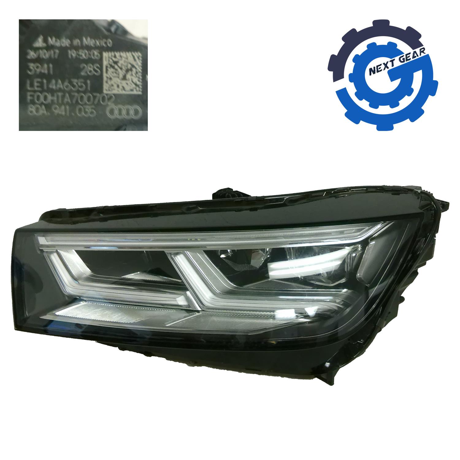 アウディ　Q5 S-line LED 左　ヘッドライト　80A941783A OEM Audi Left LED Headlight Assembly for 2018-2020 Audi Q5 SQ5 80A