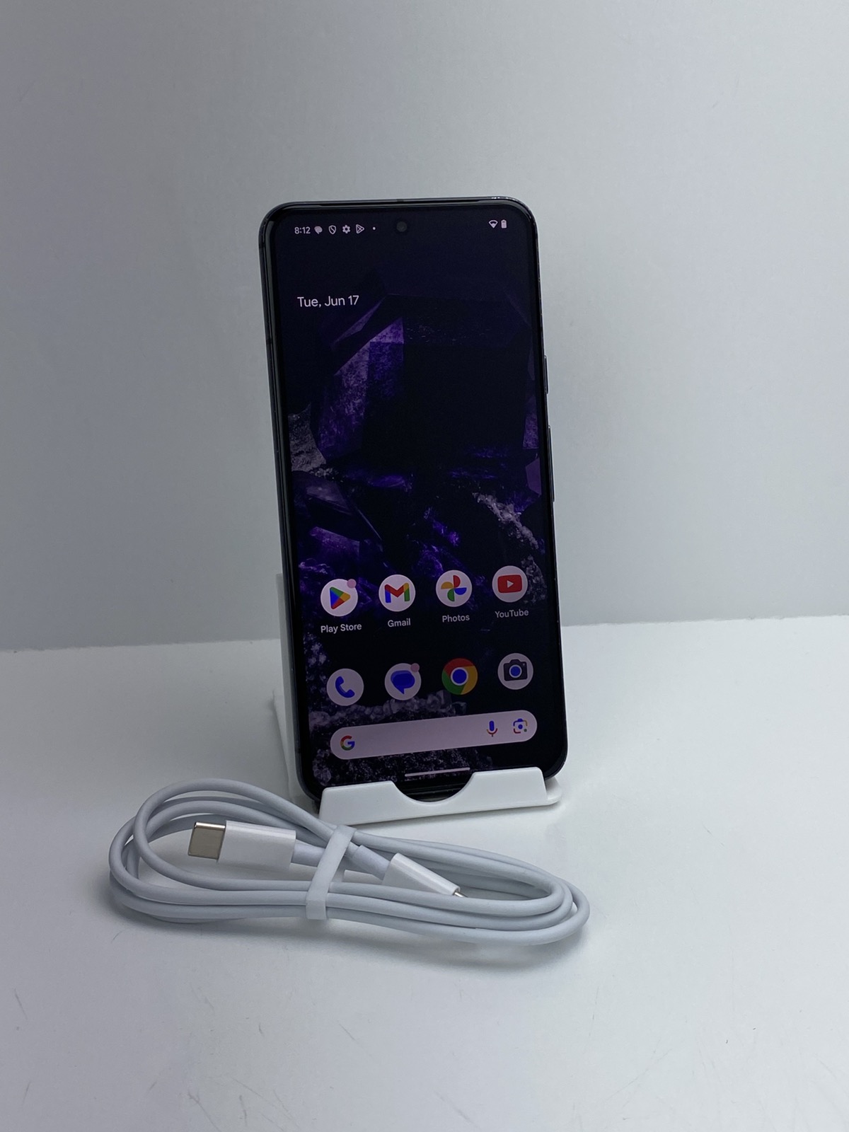 Google Pixel 8 GKWS6 128GB Obsidian! Clean IMEI! For Verizon