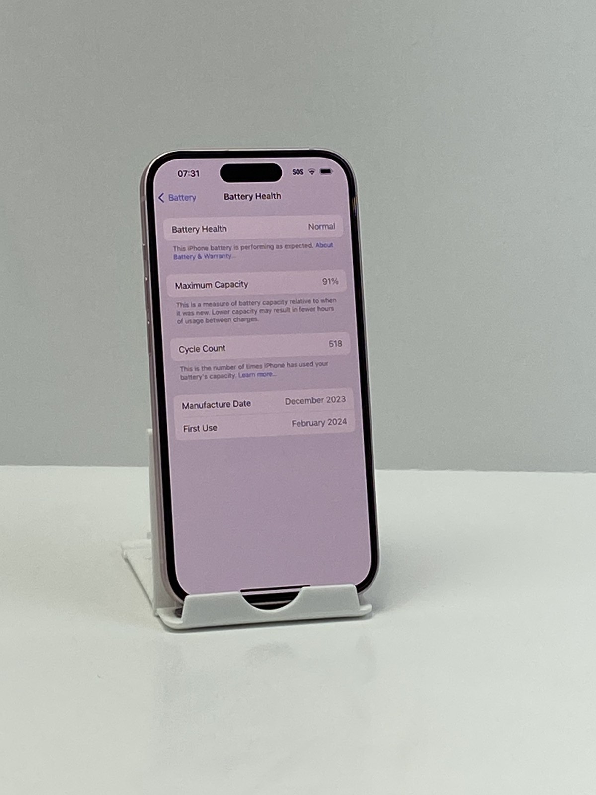 iPhone 15 Pro 256GB バッテリー90% ムスビー｜【バッテリー90%】iPhone 15Pro 256GB ブラック
