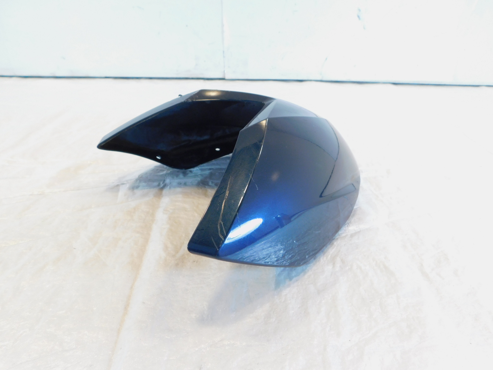 08-14 BMW R1200 RT R1200RT Front Upper Polar Metallic Blue Fender