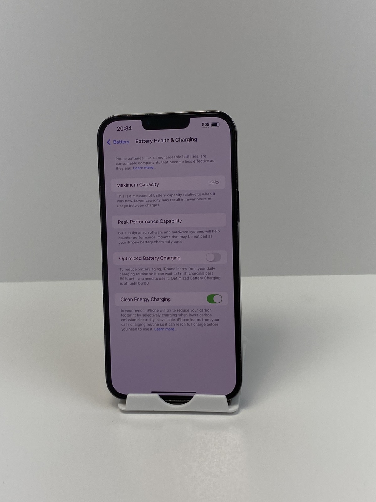 Apple iPhone 13 Pro Max A2484 128GB Graphite! 99% battery health