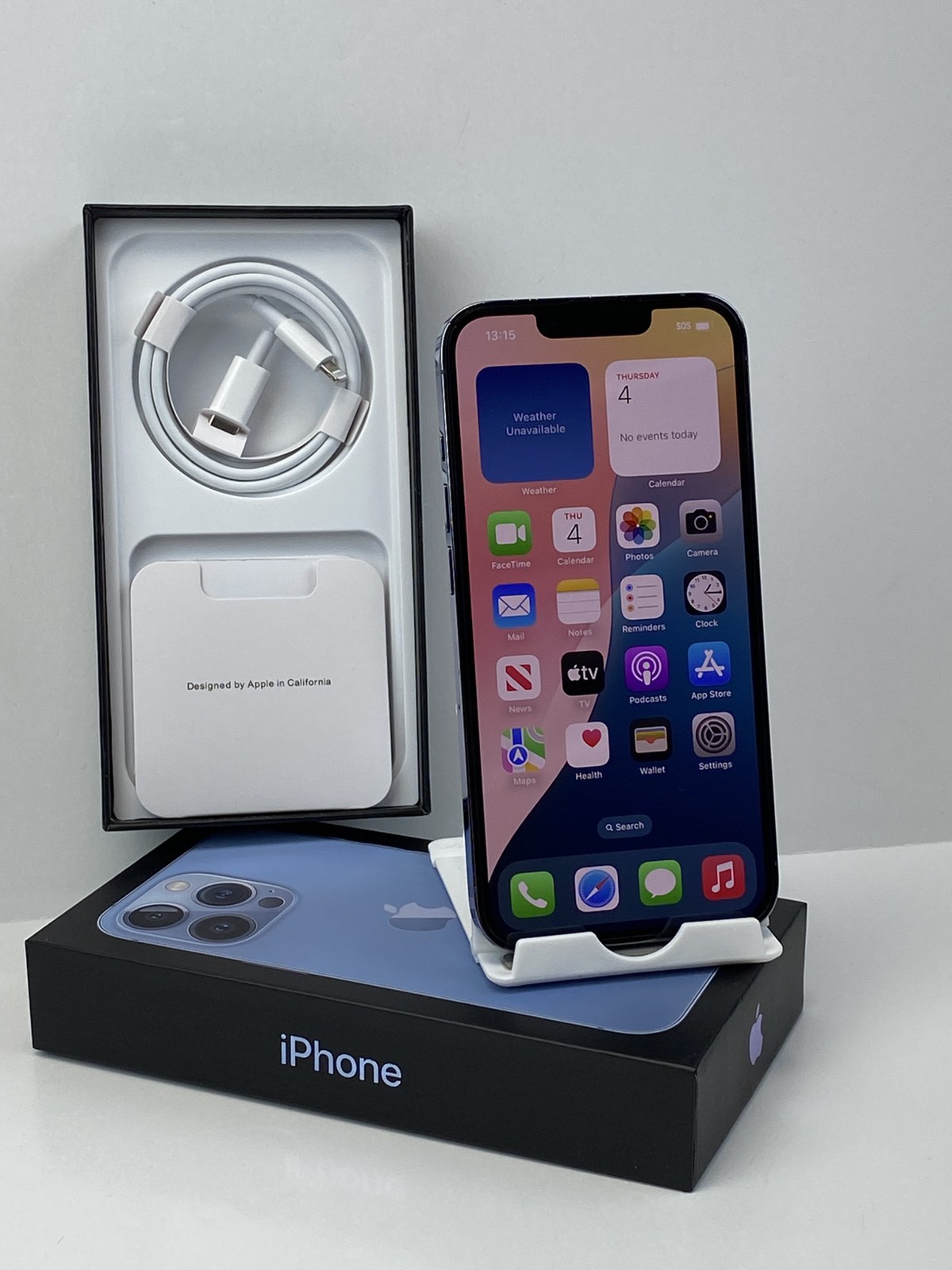 Apple iPhone 13 Pro A2483 128GB Sierra Blue! 95% battery