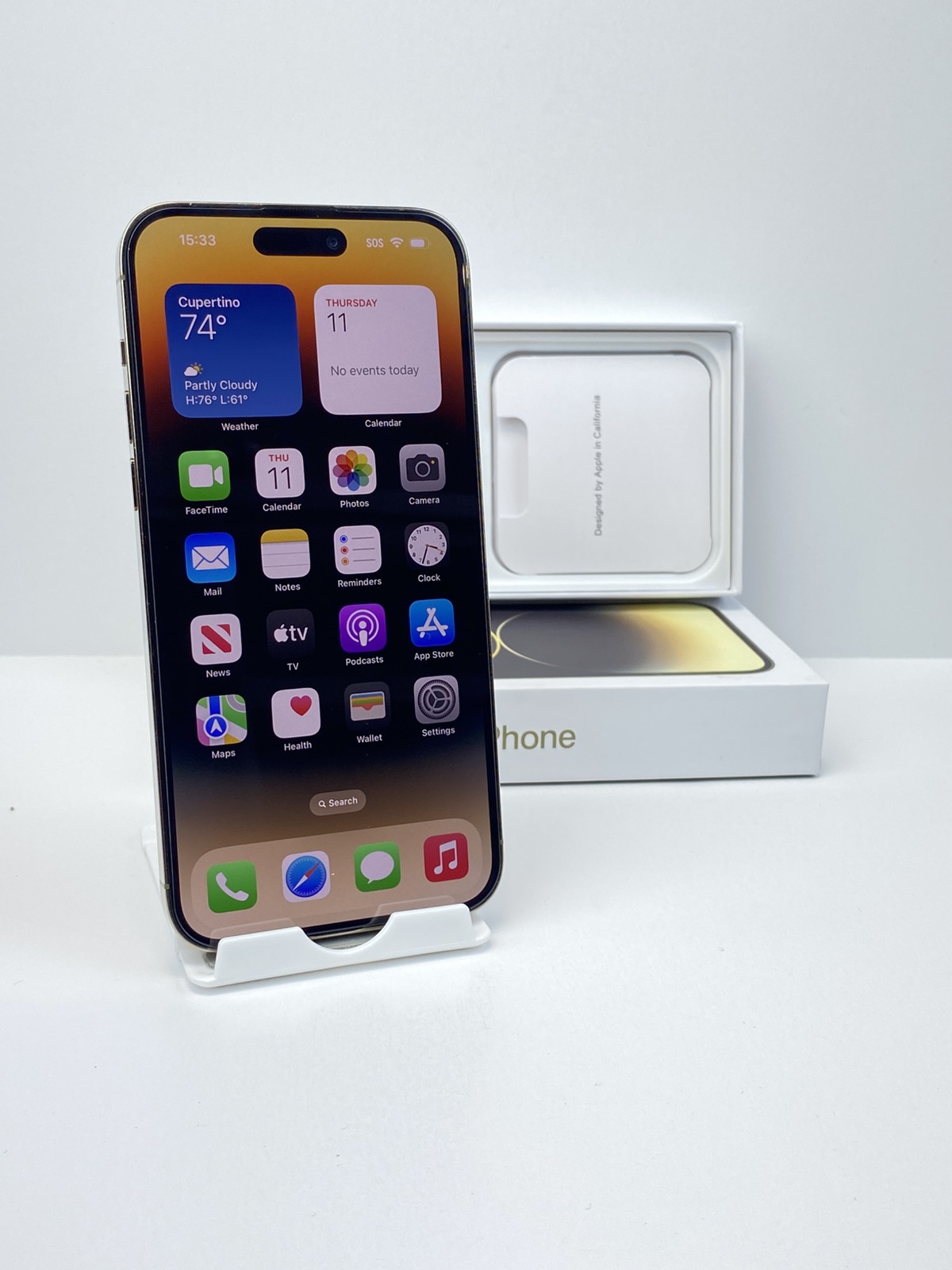 Apple iPhone 14 Pro Max A2651 1TB Gold! 99% battery health