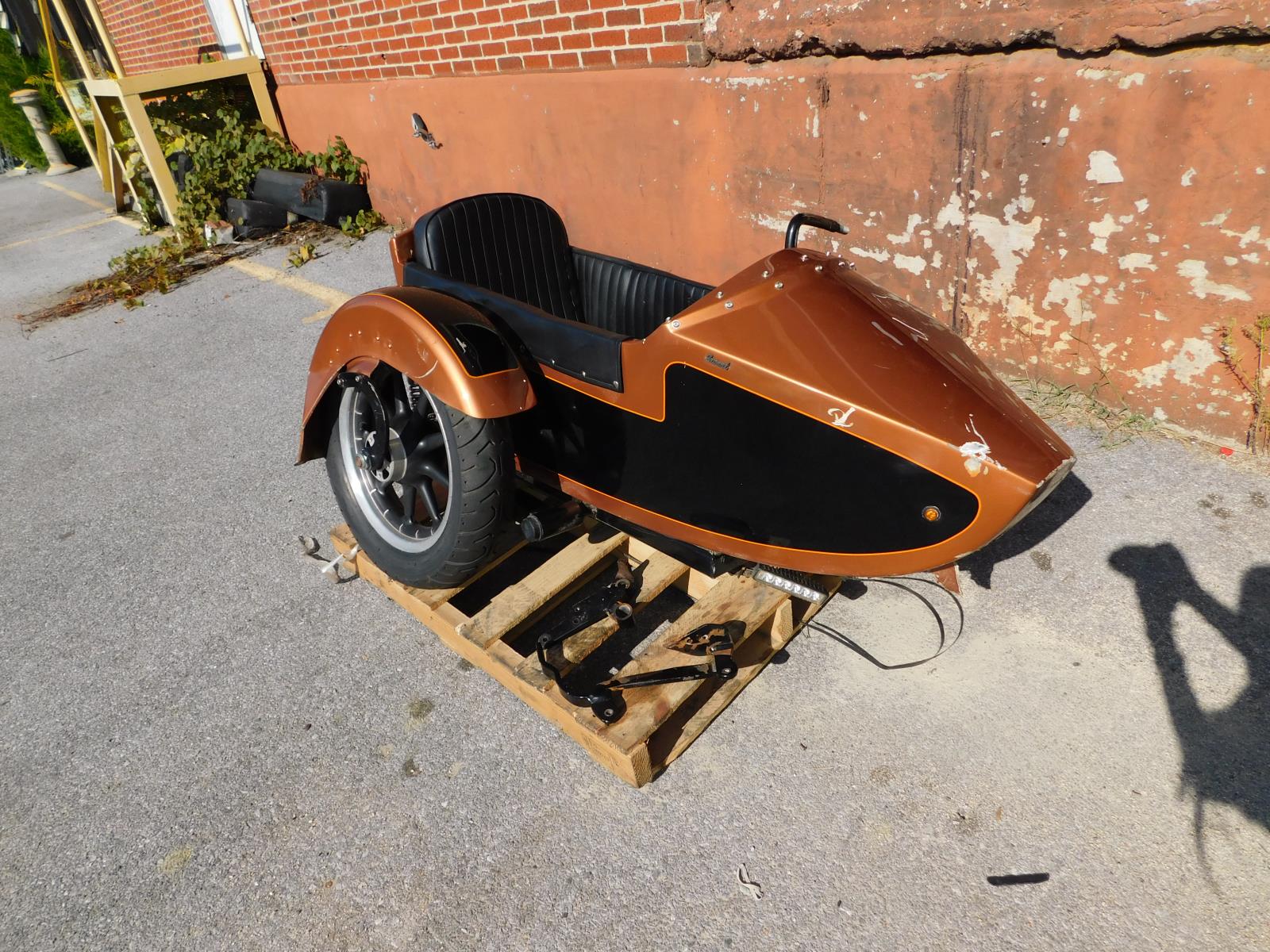 Harley Davidson Electra Road Glide 105th Anniversary Sidecar Side