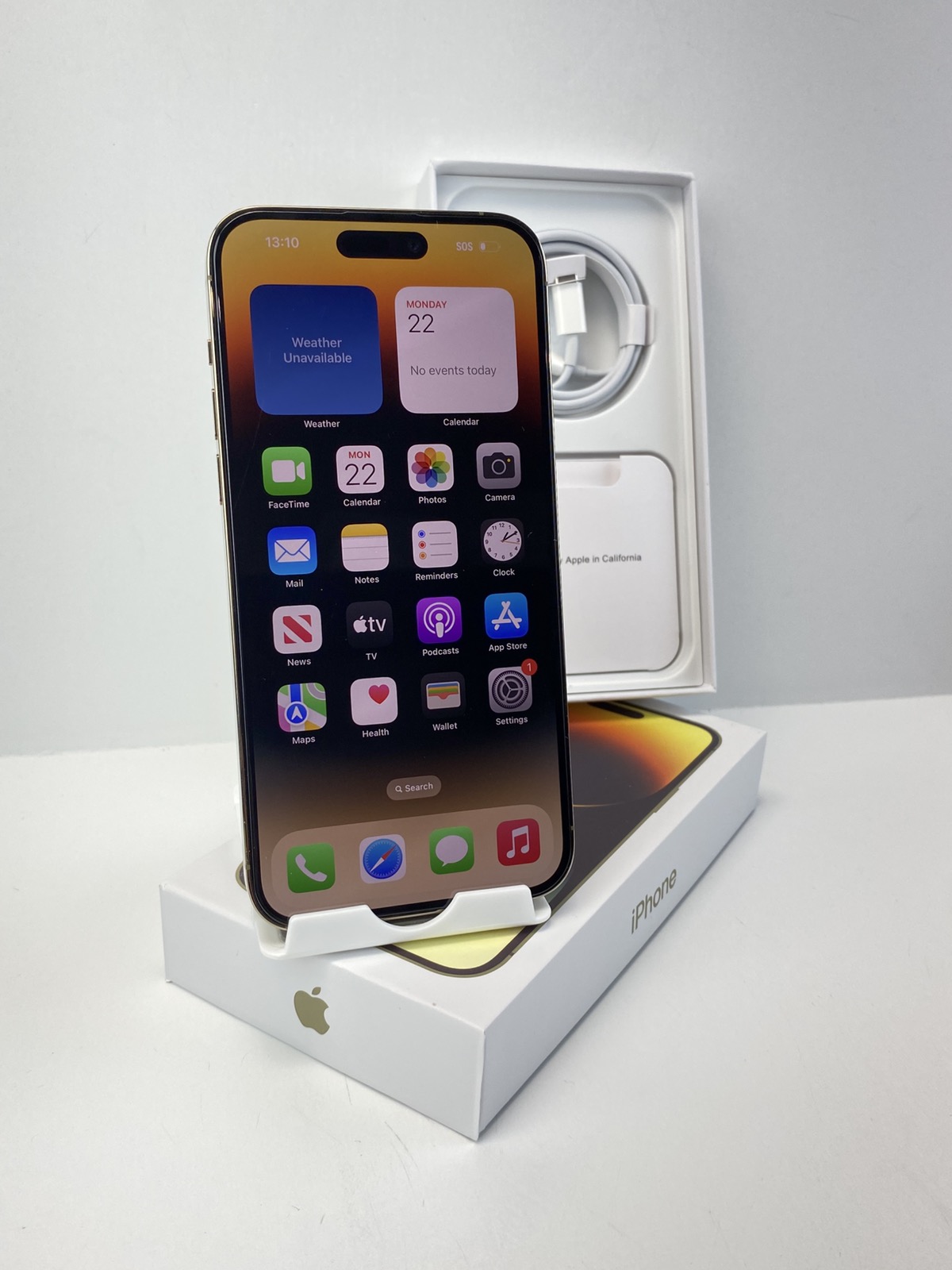 Apple iPhone 14 Pro Max A2651 1TB Gold! 98% battery health