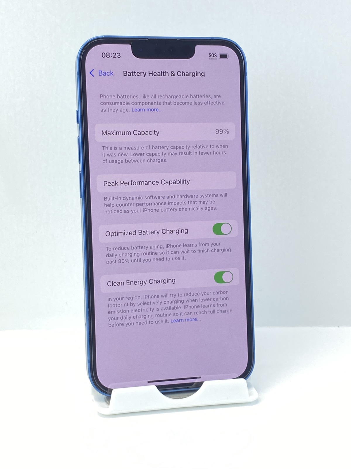 Apple iPhone 13 A2482 256GB Blue! 99% battery health! Unlocked