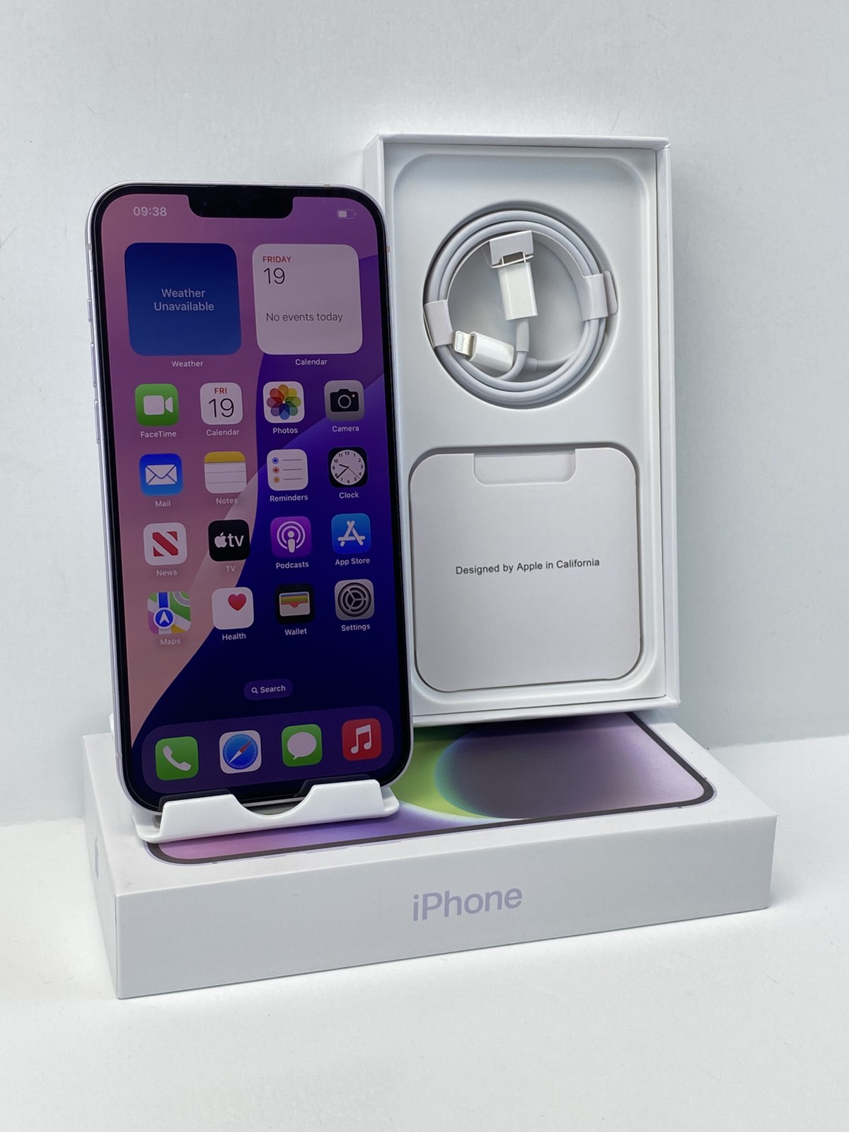 Apple iPhone 14 Plus A2632 256GB Purple! 100% battery health