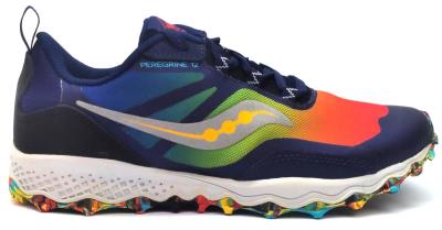 Saucony Boy's Peregrine 12 Shield Junior Trail Running Shoes Terrain Sneakers - Picture 11 of 12