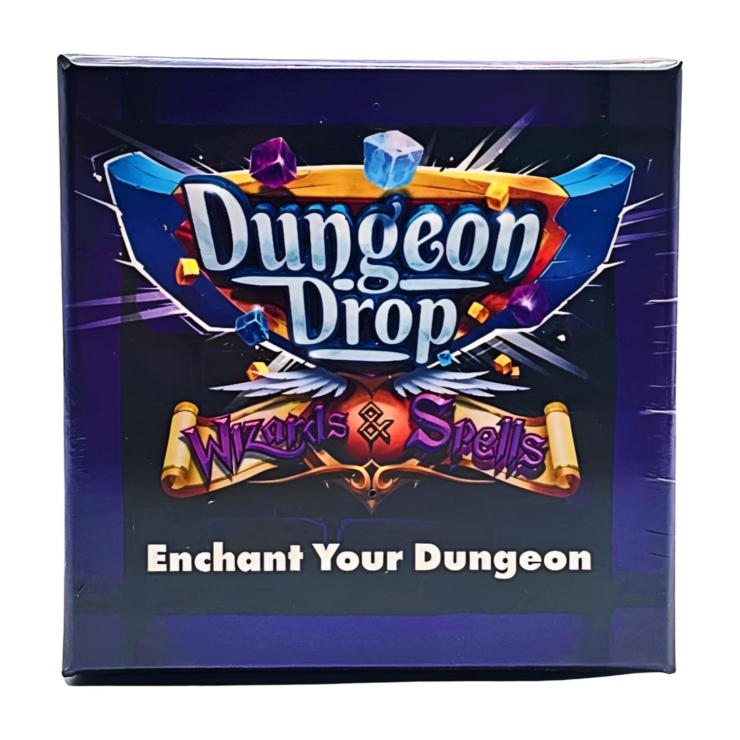 Dungeon Drop Wizards - Spells -дополнение для 5 игроков от Phase Shift Games - ЗАПЕЧАТАНО 4290₽