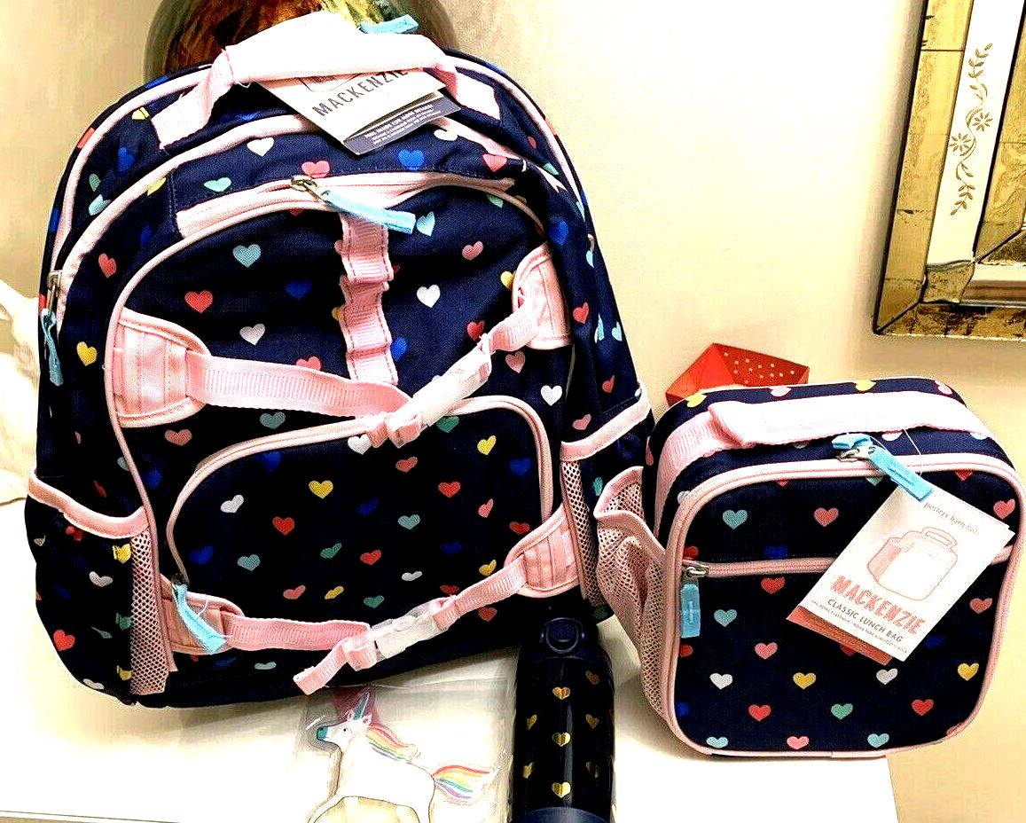 School Pottery Barn kids Disney BACKPACK travel bag+Water +Lunch BOX+Unicorn [ detailed image 17