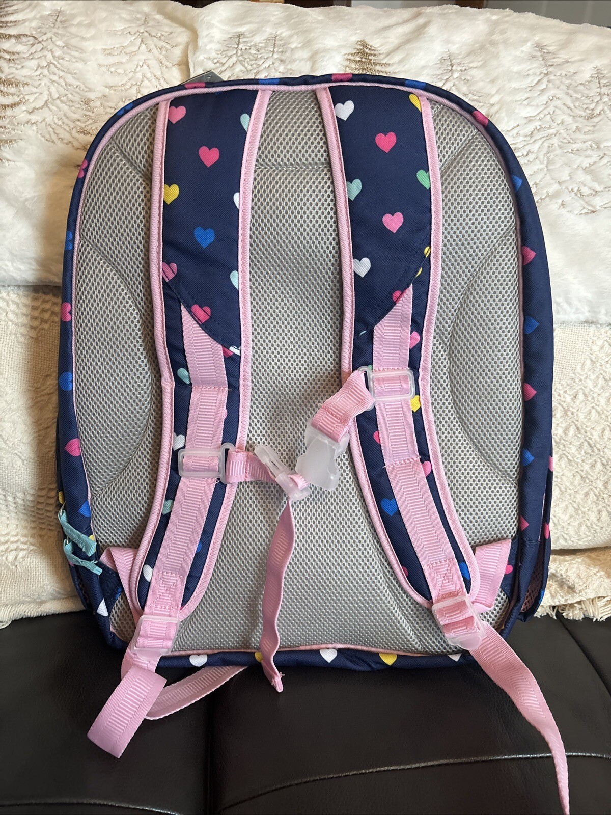 School Pottery Barn kids Disney BACKPACK travel bag+Water +Lunch BOX+Unicorn [ detailed image 18