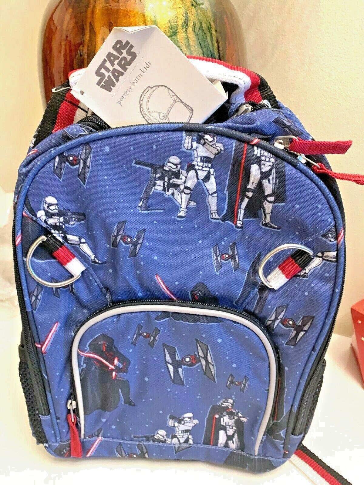 Pottery Barn School STAR WARS BACKPACK LUNCH Disney Grogu Solo Travel Bag 🚀 / product image view 6