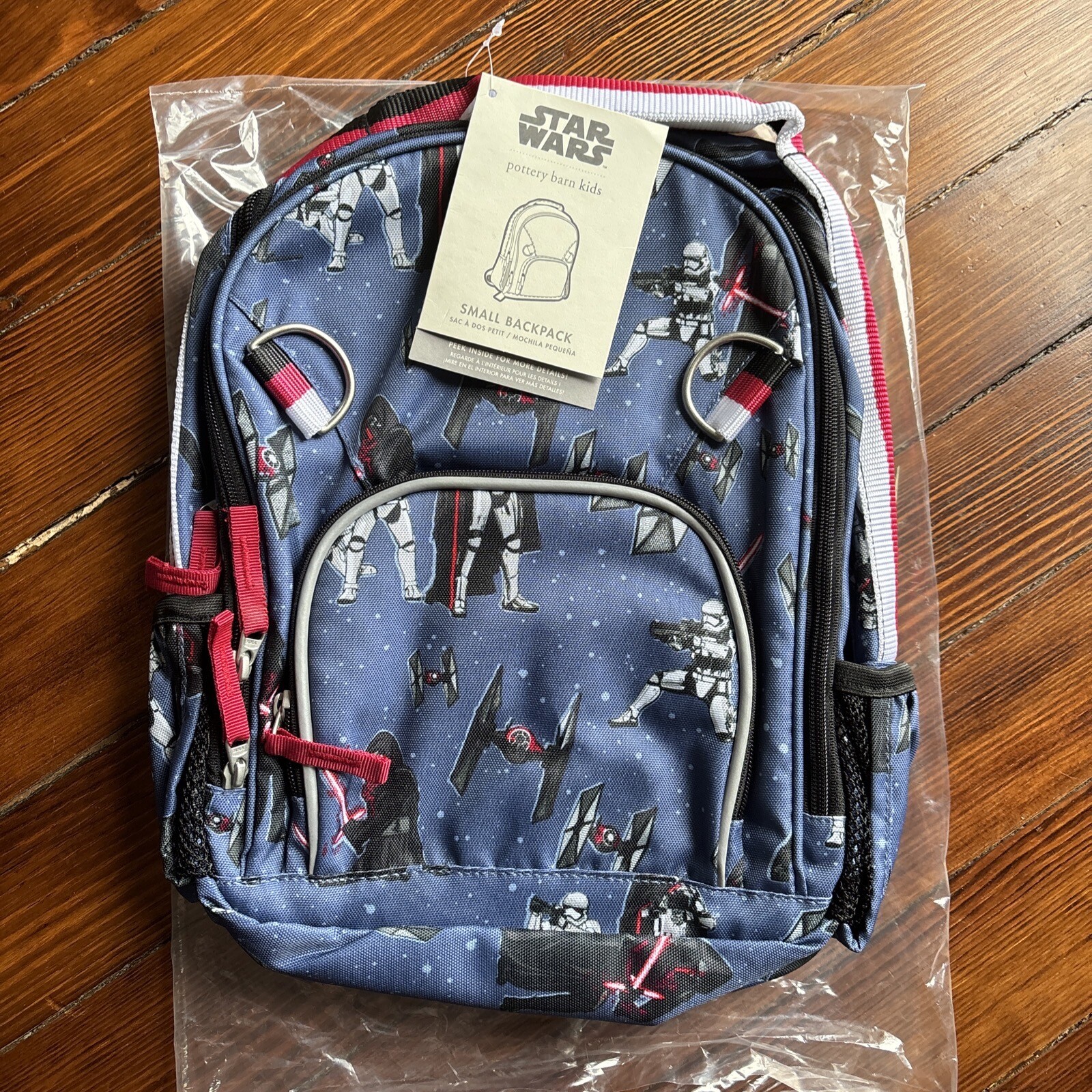 Pottery Barn School STAR WARS BACKPACK LUNCH Disney Grogu Solo Travel Bag 🚀 / detailed image 12