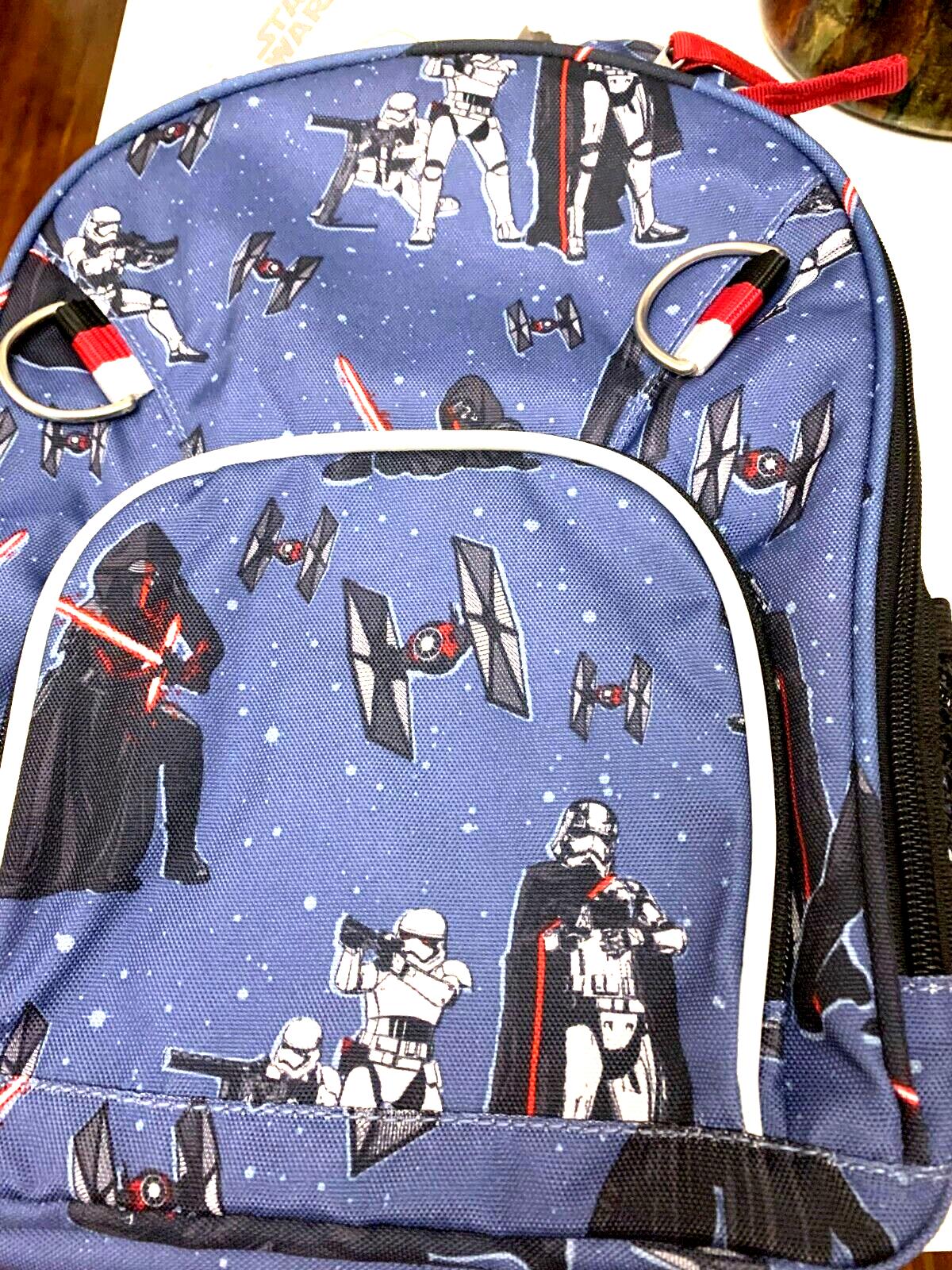Pottery Barn School STAR WARS BACKPACK LUNCH Disney Grogu Solo Travel Bag 🚀 / detailed image 13