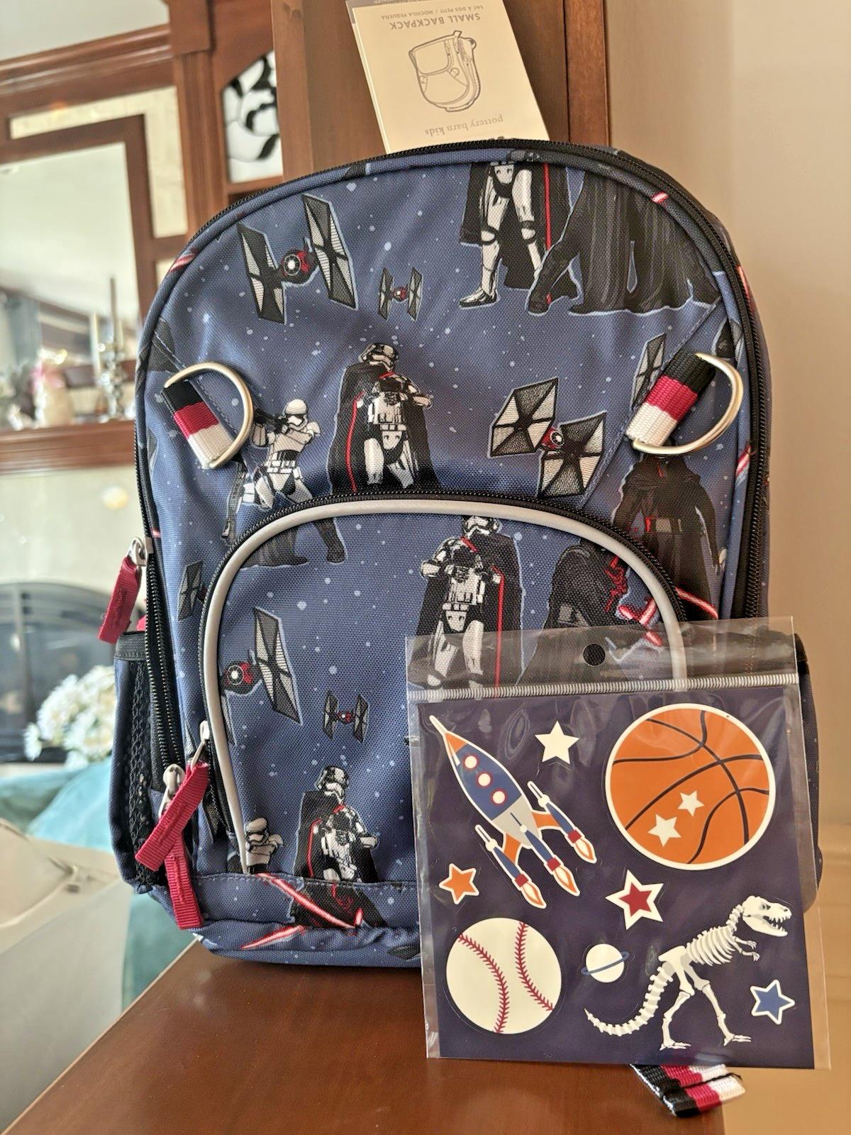 Pottery Barn School STAR WARS BACKPACK LUNCH Disney Grogu Solo Travel Bag 🚀 / detailed image 14