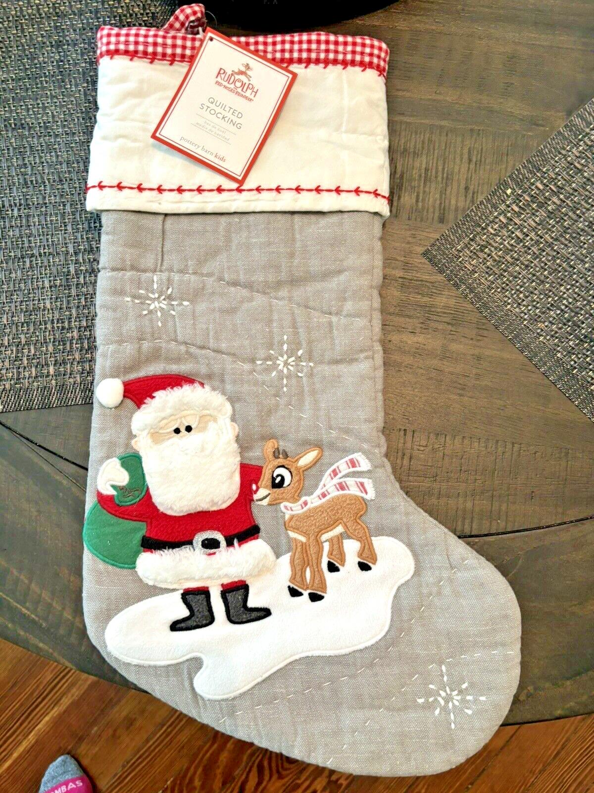 Disney Pottery Barn Holiday Christmas stocking Santa Rudolph Seuss tree Party main product image