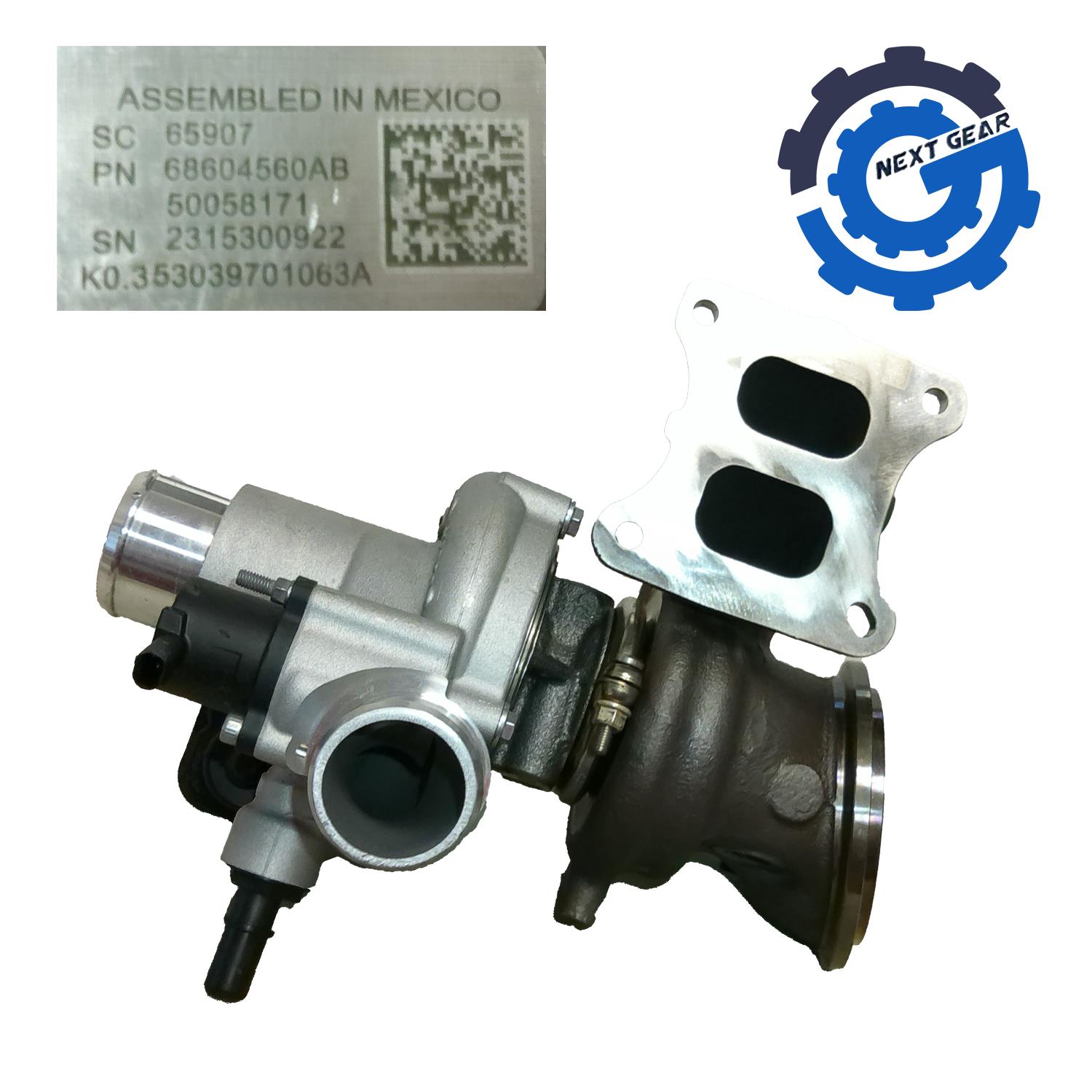 BOO‼️ Mopar Turbocharger for 2024-2026 Jeep Wrangler 2.0 L L4 68604560AB