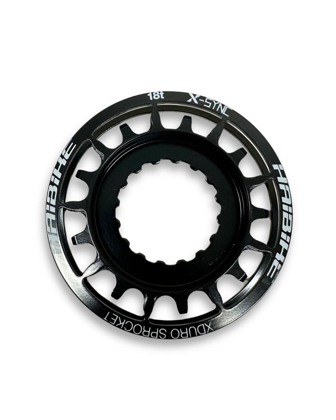 【ケンズスクラッチ】biggest-pipechain-brace B30 Haibike Xduro 18T X-Sync Double Guard Chainring for Bosch CX Plus